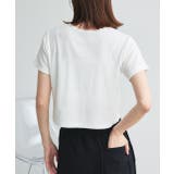 ショート丈シアーシャツ 半袖リブTシャツセット | ad thie | 詳細画像11 