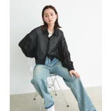 ショート丈シアーシャツ 半袖リブTシャツセット | ad thie | 詳細画像42 