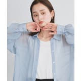 オーバーシルエットシアーシャツ リブタンクトップセット | ad thie | 詳細画像18