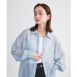オーバーシルエットシアーシャツ リブタンクトップセット | ad thie | 詳細画像20