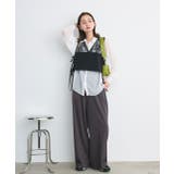 オーバーシルエットシアーシャツ リブタンクトップセット | ad thie | 詳細画像23