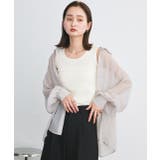 オーバーシルエットシアーシャツ リブタンクトップセット | ad thie | 詳細画像39