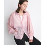 オーバーシルエットシアーシャツ リブタンクトップセット | ad thie | 詳細画像4