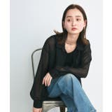 オーバーシルエットシアーシャツ リブタンクトップセット | ad thie | 詳細画像51
