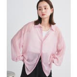 オーバーシルエットシアーシャツ リブタンクトップセット | ad thie | 詳細画像6