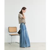 ショート丈ドロストチェックシャツ | ad thie | 詳細画像11 