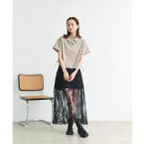 ショート丈ドロストチェックシャツ | ad thie | 詳細画像2 