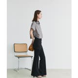 ショート丈ドロストチェックシャツ | ad thie | 詳細画像29 