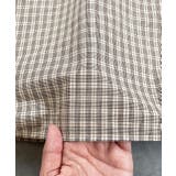 ショート丈ドロストチェックシャツ | ad thie | 詳細画像40 