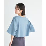 ベーシックショート丈Tシャツ | ad thie | 詳細画像76