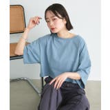 ベーシックショート丈Tシャツ | ad thie | 詳細画像78