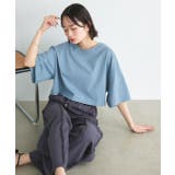 ベーシックショート丈Tシャツ | ad thie | 詳細画像79