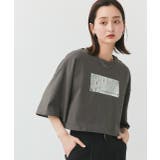【2025SS新作】ヴィンテージライク箔プリントTシャツ | ad thie | 詳細画像22 