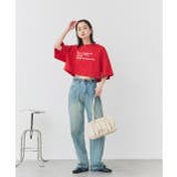 【2025SS新作】ショート丈ロゴプリントTシャツ | ad thie | 詳細画像16