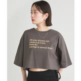 【2025SS新作】ショート丈ロゴプリントTシャツ | ad thie | 詳細画像26