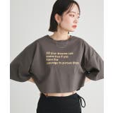 【2025SS新作】ショート丈ロゴプリントTシャツ | ad thie | 詳細画像28