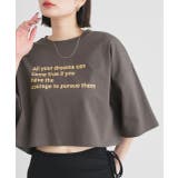 【2025SS新作】ショート丈ロゴプリントTシャツ | ad thie | 詳細画像29