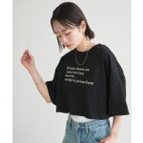 【2025SS新作】ショート丈ロゴプリントTシャツ | ad thie | 詳細画像37