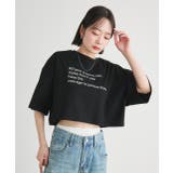 【2025SS新作】ショート丈ロゴプリントTシャツ | ad thie | 詳細画像38
