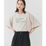 【2025SS新作】ショート丈ロゴプリントTシャツ | ad thie | 詳細画像47