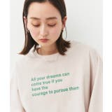【2025SS新作】ショート丈ロゴプリントTシャツ | ad thie | 詳細画像48