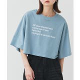 【2025SS新作】ショート丈ロゴプリントTシャツ | ad thie | 詳細画像55