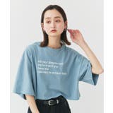 【2025SS新作】ショート丈ロゴプリントTシャツ | ad thie | 詳細画像56