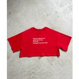 【2025SS新作】ショート丈ロゴプリントTシャツ | ad thie | 詳細画像61