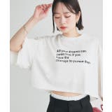 【2025SS新作】ショート丈ロゴプリントTシャツ | ad thie | 詳細画像9