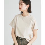 ナチュラル | 【2025SS新作】ベーシッククルーネックTシャツ | ad thie