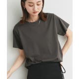 チャコール | 【2025SS新作】ベーシッククルーネックTシャツ | ad thie