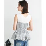 前後2wayリブタンクトップ | ad thie | 詳細画像10 