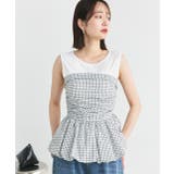 前後2wayリブタンクトップ | ad thie | 詳細画像11 