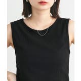 前後2wayリブタンクトップ | ad thie | 詳細画像16 