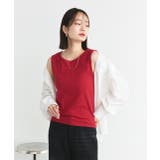 前後2wayリブタンクトップ | ad thie | 詳細画像28 