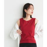 前後2wayリブタンクトップ | ad thie | 詳細画像30 