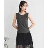 前後2wayリブタンクトップ | ad thie | 詳細画像32 