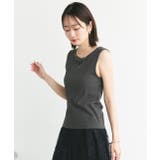 前後2wayリブタンクトップ | ad thie | 詳細画像33 