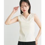 前後2wayリブタンクトップ | ad thie | 詳細画像41 