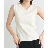 前後2wayリブタンクトップ | ad thie | 詳細画像43 