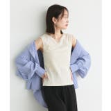 前後2wayリブタンクトップ | ad thie | 詳細画像47 