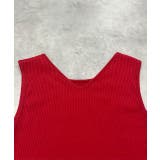 前後2wayリブタンクトップ | ad thie | 詳細画像49 