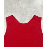 前後2wayリブタンクトップ | ad thie | 詳細画像50 