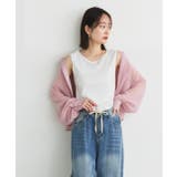 前後2wayリブタンクトップ | ad thie | 詳細画像8 