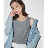 ラメテレコリブタンクトップ | ad thie | 詳細画像19 