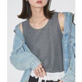 ラメテレコリブタンクトップ | ad thie | 詳細画像21 