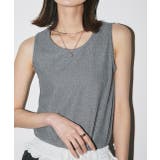 ラメテレコリブタンクトップ | ad thie | 詳細画像22 