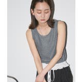 ラメテレコリブタンクトップ | ad thie | 詳細画像23 