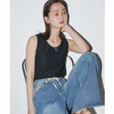 ラメテレコリブタンクトップ | ad thie | 詳細画像9 