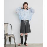 ワンポイントロゴ刺繍タンクトップ | ad thie | 詳細画像16 